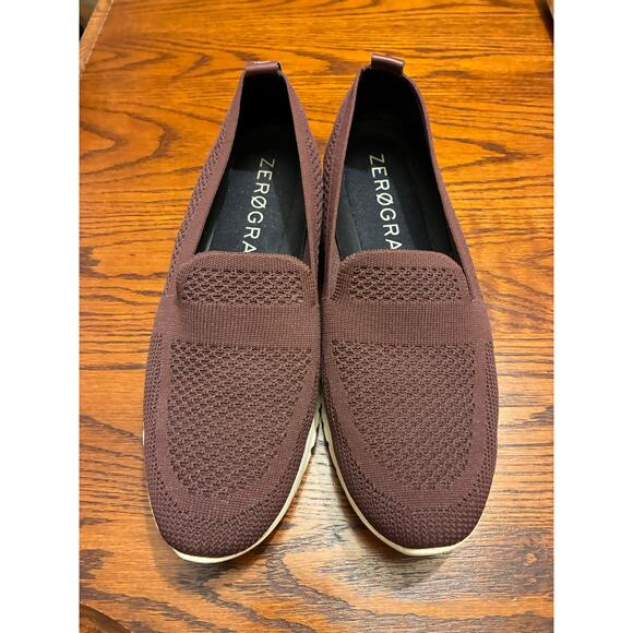 Cole Haan Zerogrand stitchlite slip on loafer in cordovan knit Size 9 - Picture 1 of 7